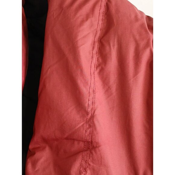 Vintage Audvik Red Winter Puffer Coat Jacket Size Medium M Made In Canada - Picture 10 of 16